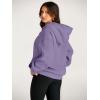 imageTrendy Queen Womens Oversized Hoodies Fleece Sweatshirts Long Sleeve Sweaters Pullover Fall Outfits Winter ClothesLight Purple