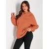imageTrendy Queen Womens Oversized Hoodies Fleece Sweatshirts Long Sleeve Sweaters Pullover Fall Outfits Winter ClothesMelon Orange