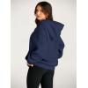 imageTrendy Queen Womens Oversized Hoodies Fleece Sweatshirts Long Sleeve Sweaters Pullover Fall Outfits Winter ClothesNavy