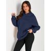 imageTrendy Queen Womens Oversized Hoodies Fleece Sweatshirts Long Sleeve Sweaters Pullover Fall Outfits Winter ClothesNavy