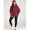 imageTrendy Queen Womens Oversized Hoodies Fleece Sweatshirts Long Sleeve Sweaters Pullover Fall Outfits Winter ClothesRed