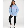 imageTrendy Queen Womens Oversized Hoodies Fleece Sweatshirts Long Sleeve Sweaters Pullover Fall Outfits Winter ClothesSkyblue Pinktrd