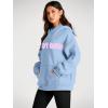 imageTrendy Queen Womens Oversized Hoodies Fleece Sweatshirts Long Sleeve Sweaters Pullover Fall Outfits Winter ClothesSkyblue Pinktrd