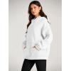 imageTrendy Queen Womens Oversized Hoodies Fleece Sweatshirts Long Sleeve Sweaters Pullover Fall Outfits Winter ClothesWhite