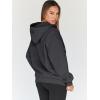 imageTrendy Queen Womens Zip Up Hoodies Oversized Sweatshirts Fall Fashion Outfits Sweaters Casual Jackets 2025 Winter ClothesBlack Grey