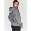 imageTrendy Queen Womens Zip Up Hoodies Oversized Sweatshirts Fall Fashion Outfits Sweaters Casual Jackets 2025 Winter ClothesDark Grey