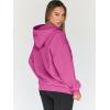 imageTrendy Queen Womens Zip Up Hoodies Oversized Sweatshirts Fall Fashion Outfits Sweaters Casual Jackets 2025 Winter ClothesHot Pink