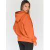 imageTrendy Queen Womens Zip Up Hoodies Oversized Sweatshirts Fall Fashion Outfits Sweaters Casual Jackets 2025 Winter ClothesOrange