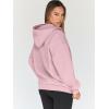 imageTrendy Queen Womens Zip Up Hoodies Oversized Sweatshirts Fall Fashion Outfits Sweaters Casual Jackets 2025 Winter ClothesPale Pink