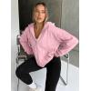 imageTrendy Queen Womens Zip Up Hoodies Oversized Sweatshirts Fall Fashion Outfits Sweaters Casual Jackets 2025 Winter ClothesPink