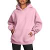 imageTrendy Queen Womens Oversized Hoodies Fleece Sweatshirts Long Sleeve Sweaters Pullover Fall Outfits Winter ClothesPale Pink