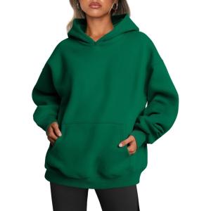 imageTrendy Queen Womens Oversized Hoodies Fleece Sweatshirts Long Sleeve Sweaters Pullover Fall Outfits Winter ClothesGreen