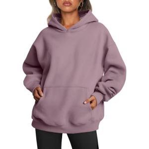 imageTrendy Queen Womens Oversized Hoodies Fleece Sweatshirts Long Sleeve Sweaters Pullover Fall Outfits Winter ClothesNutmeg