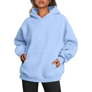 imageTrendy Queen Womens Oversized Hoodies Fleece Sweatshirts Long Sleeve Sweaters Pullover Fall Outfits Winter ClothesSky Blue