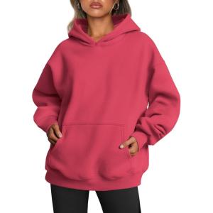 imageTrendy Queen Womens Oversized Hoodies Fleece Sweatshirts Long Sleeve Sweaters Pullover Fall Outfits Winter ClothesWatermelon