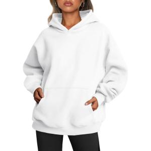 imageTrendy Queen Womens Oversized Hoodies Fleece Sweatshirts Long Sleeve Sweaters Pullover Fall Outfits Winter ClothesWhite