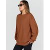 imageTrendy Queen Sweatshirts for Women Hoodies Oversized Crewneck Tops Sweaters Comfy Fall Winter Outfits Clothes 2024 FashionCaramel