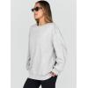 imageTrendy Queen Sweatshirts for Women Hoodies Oversized Crewneck Tops Sweaters Comfy Fall Winter Outfits Clothes 2024 FashionGrey