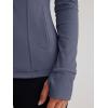 imageTrendy Queen Womens Lightweight Zip Up Jackets Mock Turtleneck Fall Hoodies Fitted 2024 Athletic Workout Clothes with PocketsNavyblue