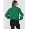 imageTrendy Queen Womens Oversized Sweatshirts Fall Fashion Hoodies Half Zip Pullover Long Sleeve Shirts Clothes OutfitsGrass