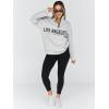 imageTrendy Queen Womens Oversized Sweatshirts Fall Fashion Hoodies Half Zip Pullover Long Sleeve Shirts Clothes OutfitsGreyla
