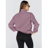 imageTrendy Queen Womens Oversized Sweatshirts Fall Fashion Hoodies Half Zip Pullover Long Sleeve Shirts Clothes OutfitsNutmeg
