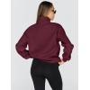imageTrendy Queen Womens Oversized Sweatshirts Fall Fashion Hoodies Half Zip Pullover Long Sleeve Shirts Clothes OutfitsWinered