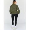 imageTrendy Queen Womens Oversized Sweatshirts Turtleneck Pullover Long Sleeve Hoodies Tops Fall Fashion Outfits 2025 ClothesArmygreen