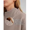 imageTrendy Queen Womens Oversized Sweatshirts Turtleneck Pullover Long Sleeve Hoodies Tops Fall Fashion Outfits 2025 ClothesCoffeegrey