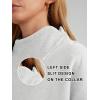 imageTrendy Queen Womens Oversized Sweatshirts Turtleneck Pullover Long Sleeve Hoodies Tops Fall Fashion Outfits 2025 ClothesGrey