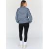 imageTrendy Queen Womens Oversized Sweatshirts Turtleneck Pullover Long Sleeve Hoodies Tops Fall Fashion Outfits 2025 ClothesGreyblue