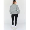 imageTrendy Queen Womens Oversized Sweatshirts Turtleneck Pullover Long Sleeve Hoodies Tops Fall Fashion Outfits 2025 ClothesGreygreen