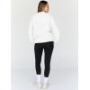 imageTrendy Queen Womens Oversized Sweatshirts Turtleneck Pullover Long Sleeve Hoodies Tops Fall Fashion Outfits 2025 ClothesWhite