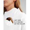 imageTrendy Queen Womens Oversized Sweatshirts Turtleneck Pullover Long Sleeve Hoodies Tops Fall Fashion Outfits 2025 ClothesWhite