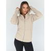imageTrendy Queen Womens Zip Up Hoodies Fleece Jackets Oversized Sweatshirts Fall Fashion Outfits Sweaters Winter ClothesApricot