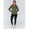 imageTrendy Queen Womens Zip Up Hoodies Fleece Jackets Oversized Sweatshirts Fall Fashion Outfits Sweaters Winter ClothesArmygreen