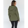 imageTrendy Queen Womens Zip Up Hoodies Fleece Jackets Oversized Sweatshirts Fall Fashion Outfits Sweaters Winter ClothesArmygreen