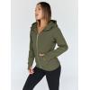 imageTrendy Queen Womens Zip Up Hoodies Fleece Jackets Oversized Sweatshirts Fall Fashion Outfits Sweaters Winter ClothesArmygreen