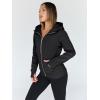 imageTrendy Queen Womens Zip Up Hoodies Fleece Jackets Oversized Sweatshirts Fall Fashion Outfits Sweaters Winter ClothesBlack
