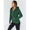 imageTrendy Queen Womens Zip Up Hoodies Fleece Jackets Oversized Sweatshirts Fall Fashion Outfits Sweaters Winter ClothesDarkgreen