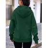 imageTrendy Queen Womens Zip Up Hoodies Fleece Jackets Oversized Sweatshirts Fall Fashion Outfits Sweaters Winter ClothesDarkgreen