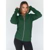 imageTrendy Queen Womens Zip Up Hoodies Fleece Jackets Oversized Sweatshirts Fall Fashion Outfits Sweaters Winter ClothesDarkgreen