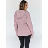 imageTrendy Queen Womens Zip Up Hoodies Fleece Jackets Oversized Sweatshirts Fall Fashion Outfits Sweaters Winter ClothesDarkpink