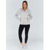 imageTrendy Queen Womens Zip Up Hoodies Fleece Jackets Oversized Sweatshirts Fall Fashion Outfits Sweaters Winter ClothesGrey