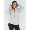 imageTrendy Queen Womens Zip Up Hoodies Fleece Jackets Oversized Sweatshirts Fall Fashion Outfits Sweaters Winter ClothesGrey