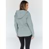 imageTrendy Queen Womens Zip Up Hoodies Fleece Jackets Oversized Sweatshirts Fall Fashion Outfits Sweaters Winter ClothesGreygreen