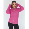 imageTrendy Queen Womens Zip Up Hoodies Fleece Jackets Oversized Sweatshirts Fall Fashion Outfits Sweaters Winter ClothesHotpink