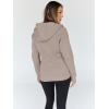 imageTrendy Queen Womens Zip Up Hoodies Fleece Jackets Oversized Sweatshirts Fall Fashion Outfits Sweaters Winter ClothesKhaki