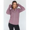 imageTrendy Queen Womens Zip Up Hoodies Fleece Jackets Oversized Sweatshirts Fall Fashion Outfits Sweaters Winter ClothesNutmeg