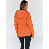 imageTrendy Queen Womens Zip Up Hoodies Fleece Jackets Oversized Sweatshirts Fall Fashion Outfits Sweaters Winter ClothesOrange
